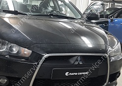 Установка сигнализации на Mitsubishi Lancer X